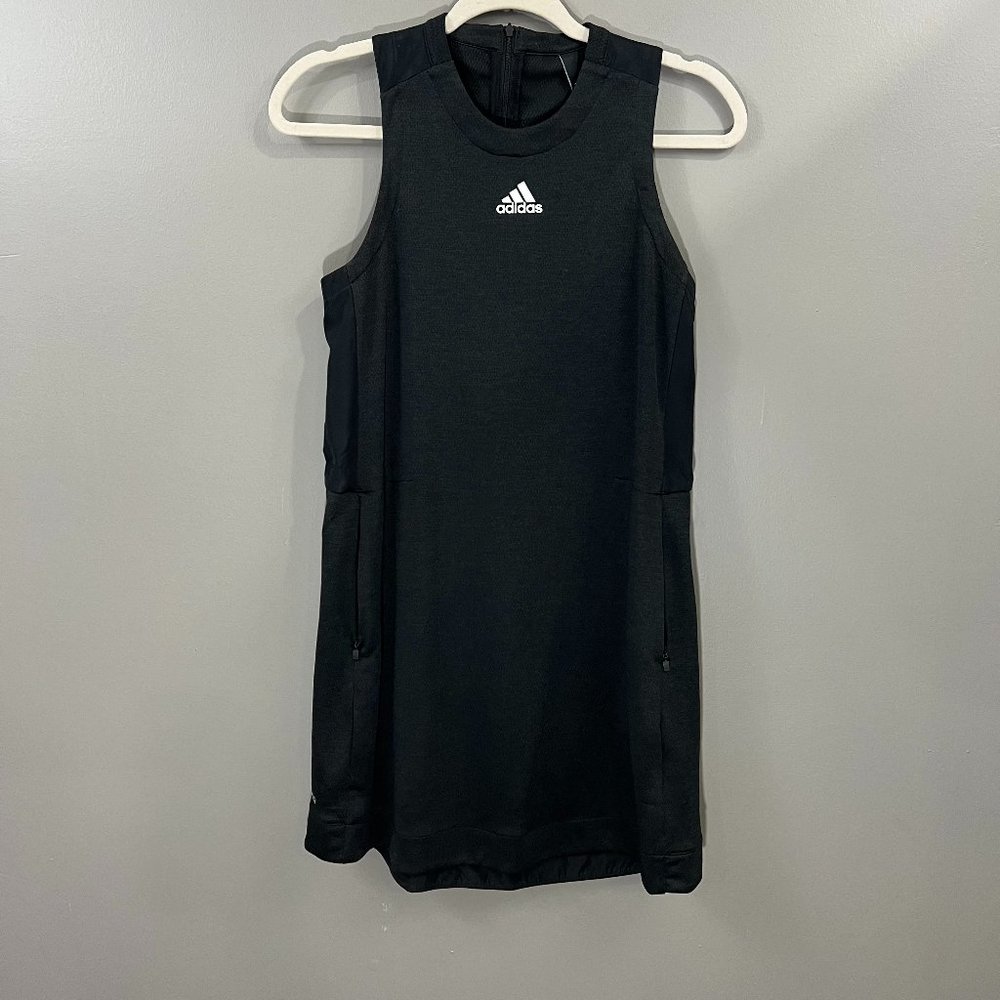 Adidas Climate Women's W Ti Lite Dress Adjustable Waist Zip Back Size Small